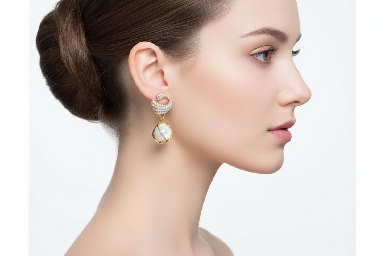 Bird earring