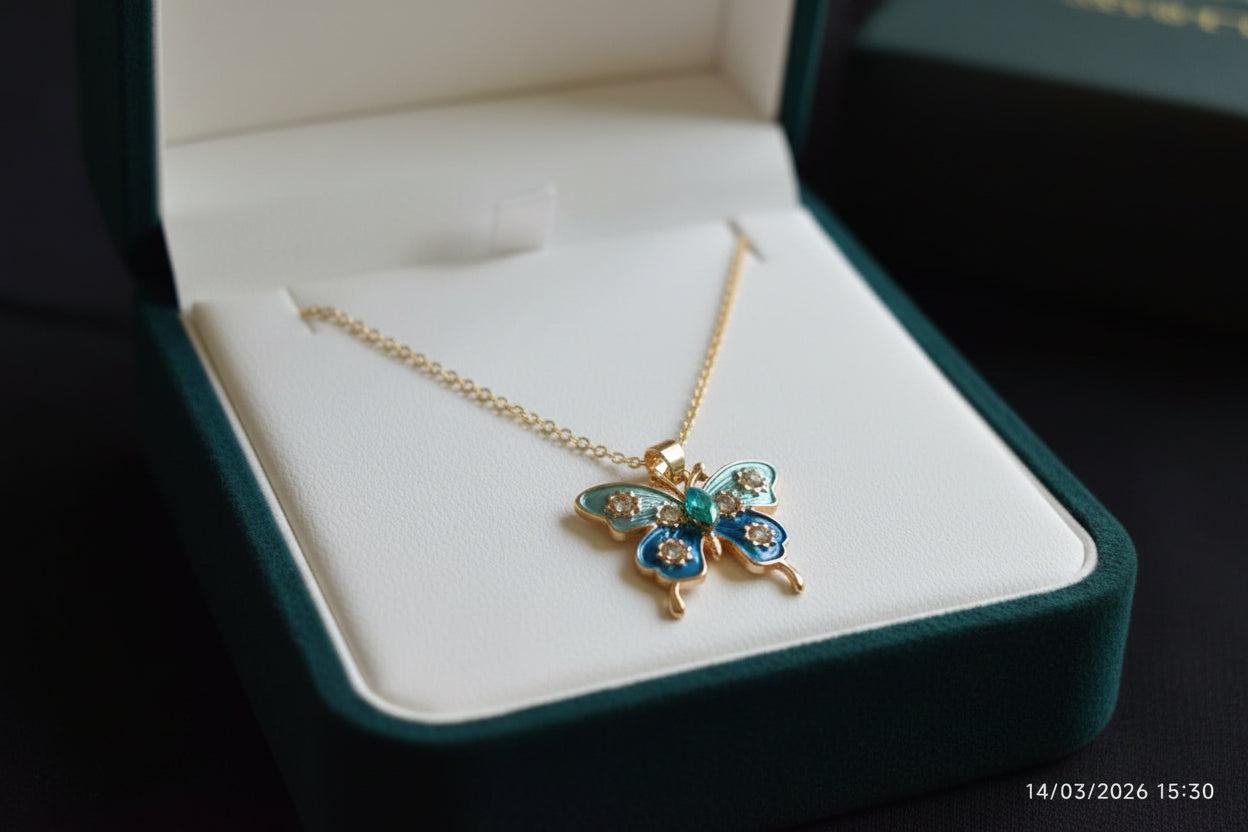 Butterfly pendant for kids