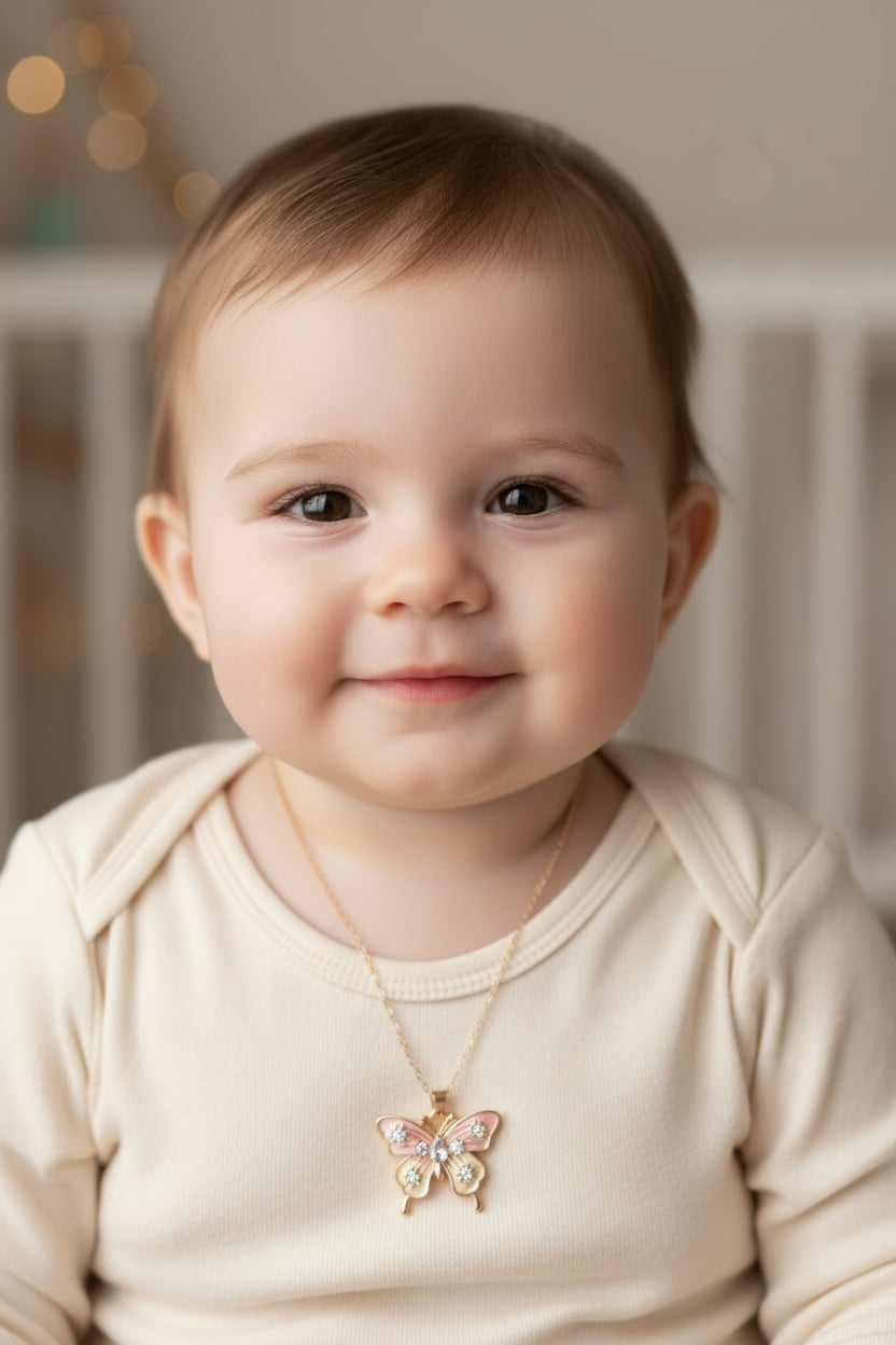 Butterfly pendant for kids